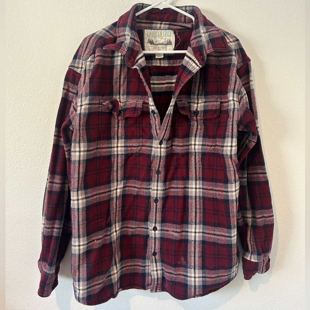 American Eagle - Plaid Flannel Shirt